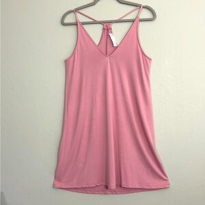 *Mauve pink modal blend minidress S